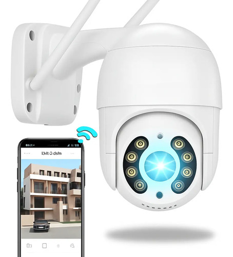 Câmera IP A8 App Icsee Infravermelho Prova D'água Externa WiFi HD