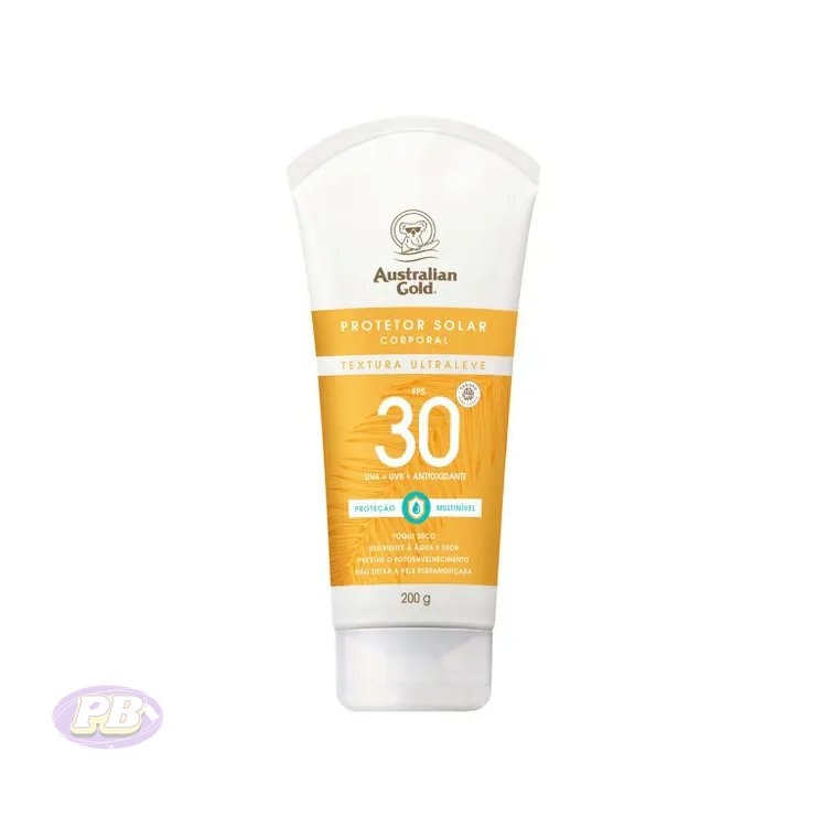 Protetor Solar Corporal Australian Gold Creme FPS 30 200g