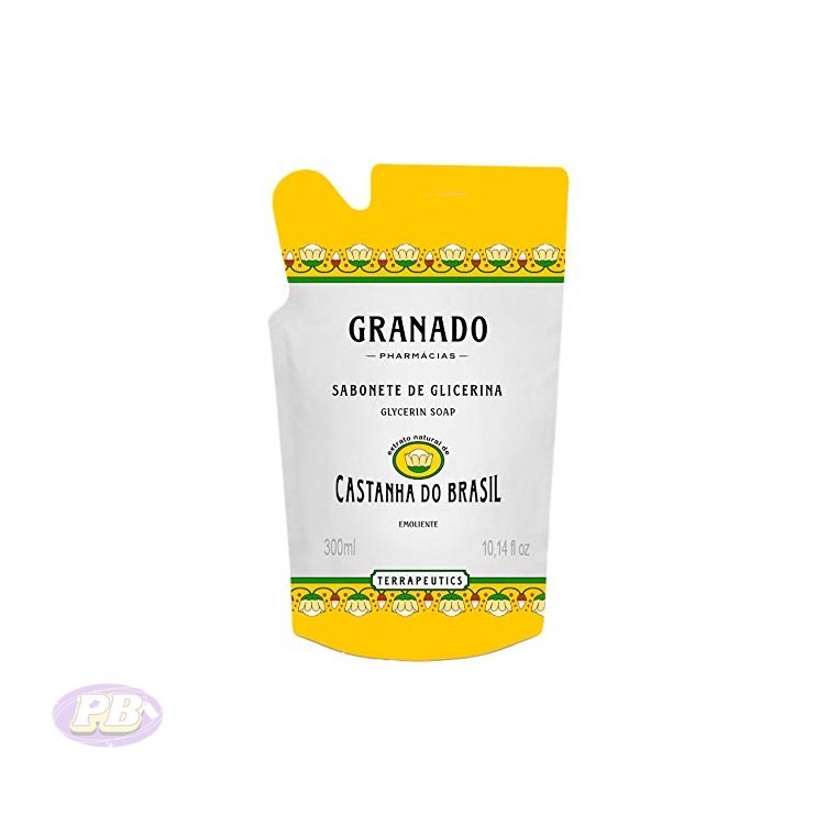 Granado Refil Sabonete Terrapeutics Castanha Do Brasil 300ml