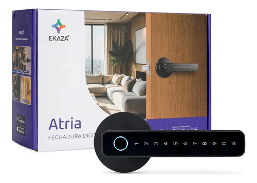 Fechadura Digital Biométrica Inteligente Ekaza Atria