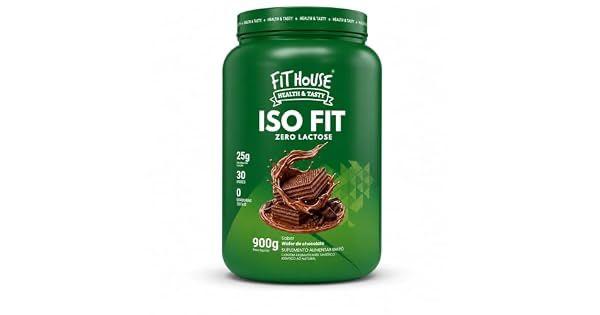 Whey Protein Iso Fit Zero Lactose 900g Fit House