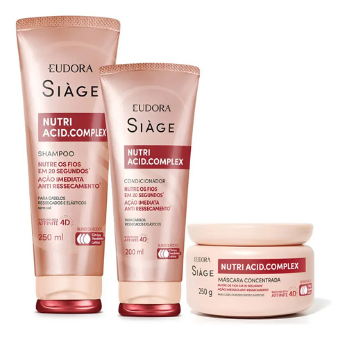 Kit 3 Siàge Nutri Acid Complex