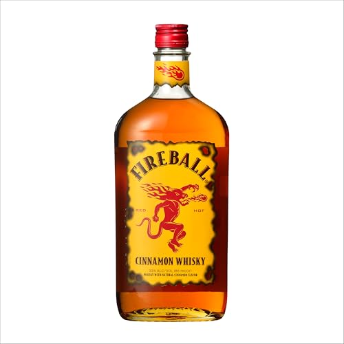 Licor de whisky com canela Fireball 750ml