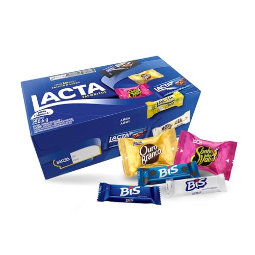 Lacta Favoritos Caixa de variedades chocolates 250,6g