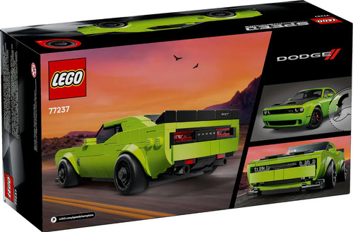 Lego Carro Dodge Challenger SRT Hellcat 77237