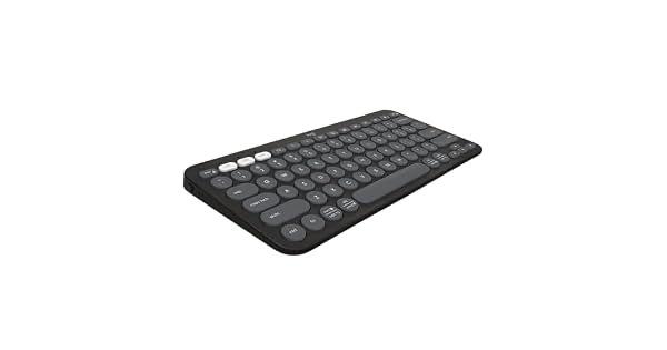 Teclado sem fio Logitech Pebble Keys 2 K380s