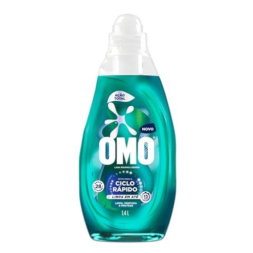Lava-Roupas Líquido Omo Ciclo Rápido 1,4l