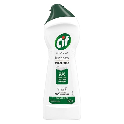 CIF Cremoso Limpeza Milagrosa Limão 250 ml