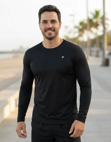 Camisa Térmica Voker Segunda Pele Proteção Solar UV Dry Fit