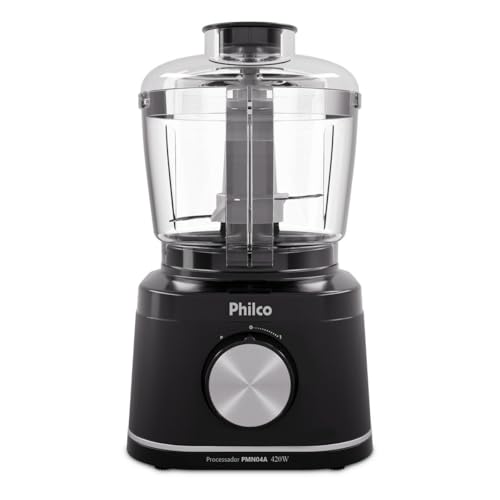Processador de Alimentos Philco PMN04A 420W com Jarra 500ml