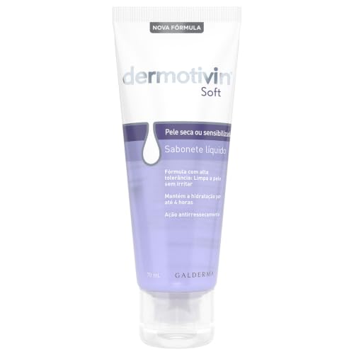 Dermotivin Soft Sabonete Líquido Facial 70ml