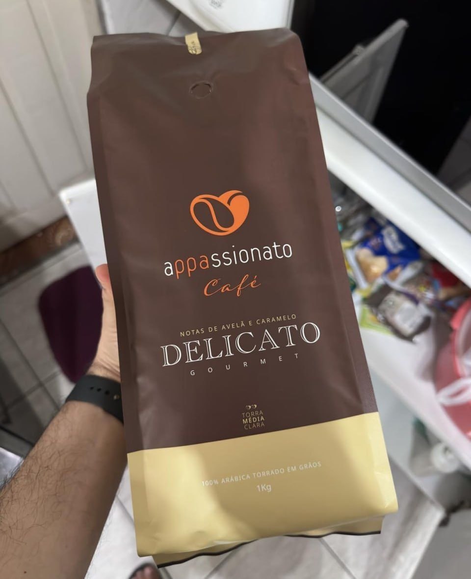 Café Appassionato em Grãos 100% Arábica 1kg