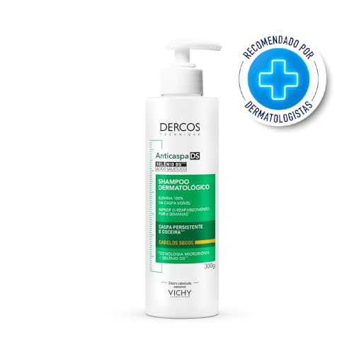 Vichy Dercos Shampoo Anticaspa Intensivo para Cabelos Secos