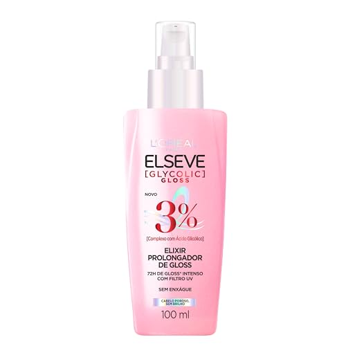 Sérum Finalizador L'Oréal Paris Elseve Glycolic Gloss Antiporosidade 100ml