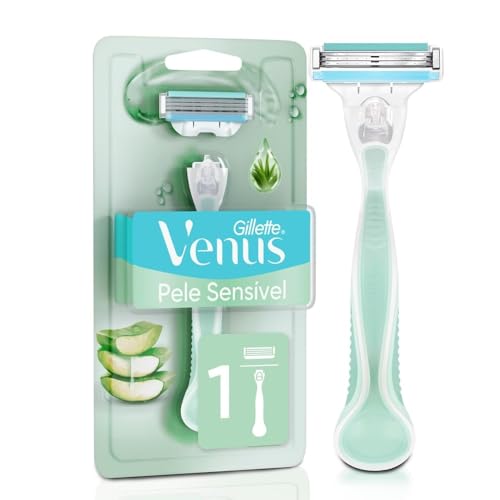 Gillette Venus Pele Sensível Aparelho de Depilar com Aloe Vera