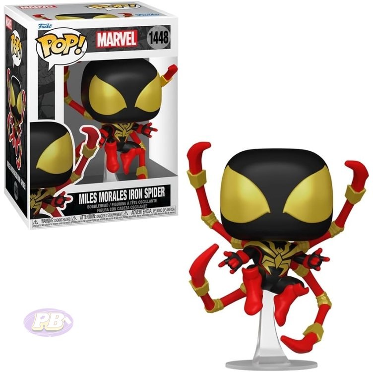 Funko POP! Miles Homem-Aranha de Ferro