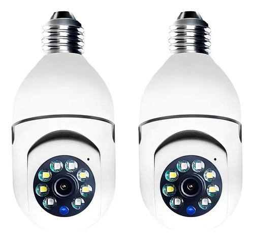 Kit 2 Câmeras Segurança 360º Jortan