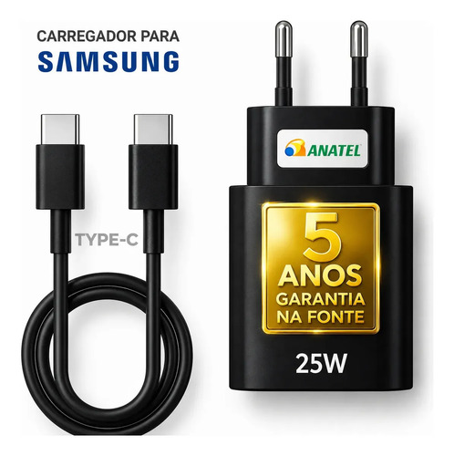 Carregador Super Rápido 25W