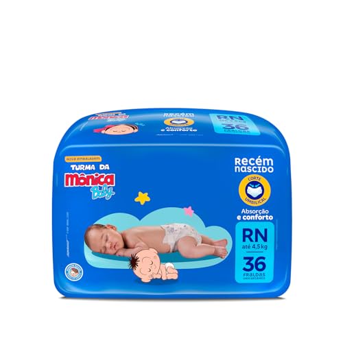Fralda Turma da Mônica Baby Mega
