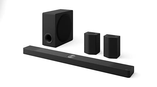 Home Theater Soundbar LG S95TR 810W RMS, Dolby Atmos, 9.1.5 Canais, Caixas de Som Traseiras