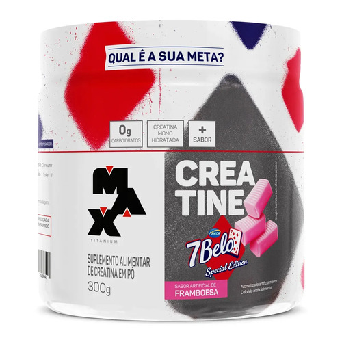 Creatina 7 Belo Max Titanium 300g