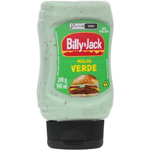 Molho Verde Billy & Jack 200g