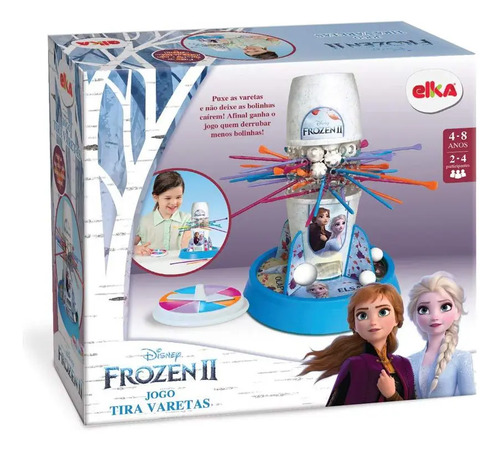 Jogo Infantil Tira Varetas Frozen 2 1133 Elka