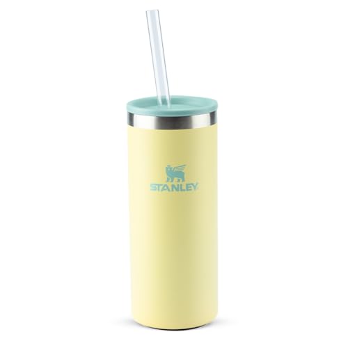 Stanley Copo Térmico Slim 3 em 1 com Tampa e Canudo Pomelo 296ml