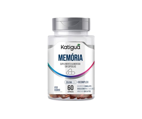 Magnésio Dimalato/Bisglicinato com Vitaminas do Complexo B Katiguá 60 Cápsulas