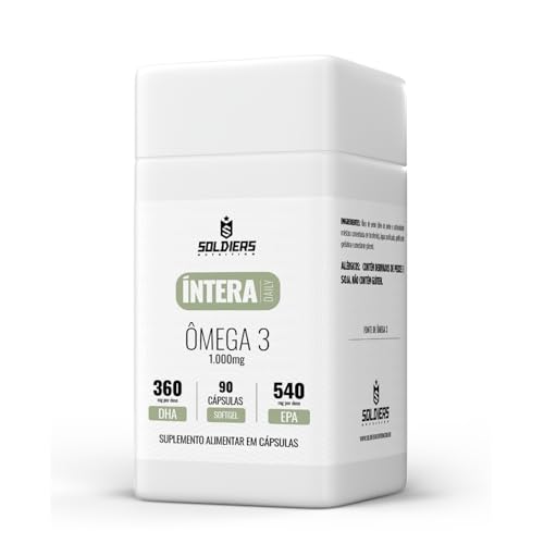Ômega 3 Cardiovascular 90 caps Softgel Íntera Daily Saúde Coração - Soldiers