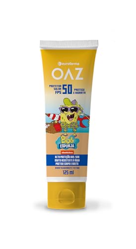 Protetor Solar Corporal Infantil Bob Esponja FPS 50 125ml
