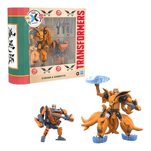 Figura Transformers Kurama e Gamakichi