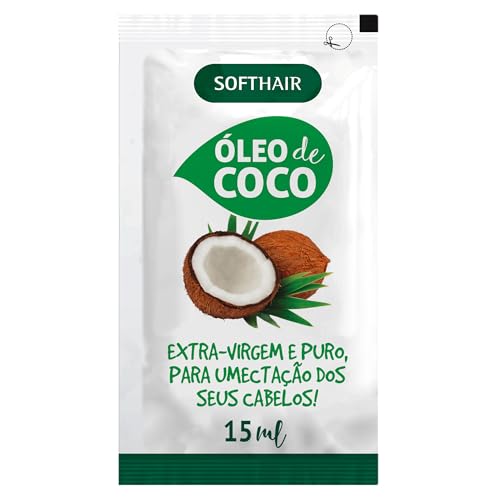 Óleo de Coco Extra Vigem (Sache) Softhair 15ml