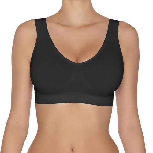 Camiseta Hanes Basic Seamless Preta GG