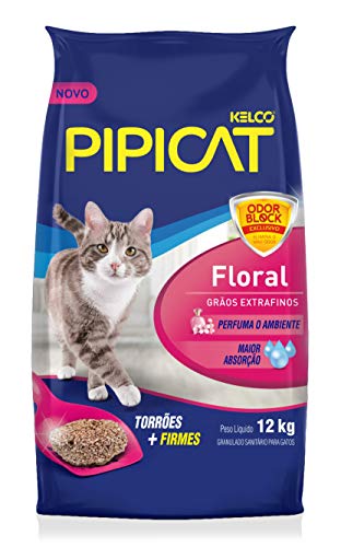 Pipicat Granulado Sanitário Floral 12 kg