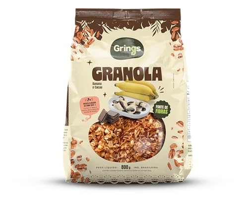 Grings Cerealle Granola Banana & Cacau 800g