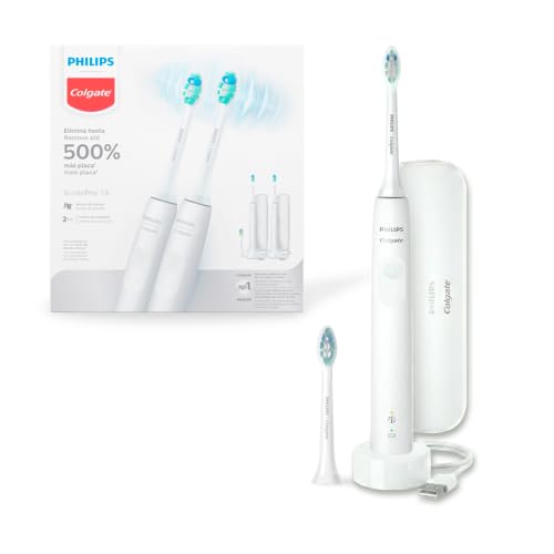 Philips Colgate Escova de Dente Elétrica Sonic Pro 35, 2 Unidades
