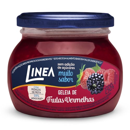 Linea Geleia de Frutas Vermelhas 230g