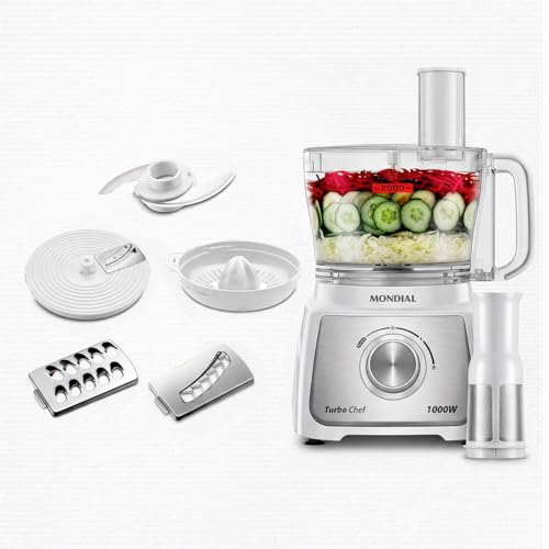 Mondial Multiprocessador Turbo Chef 7 em 1 1000W 110v