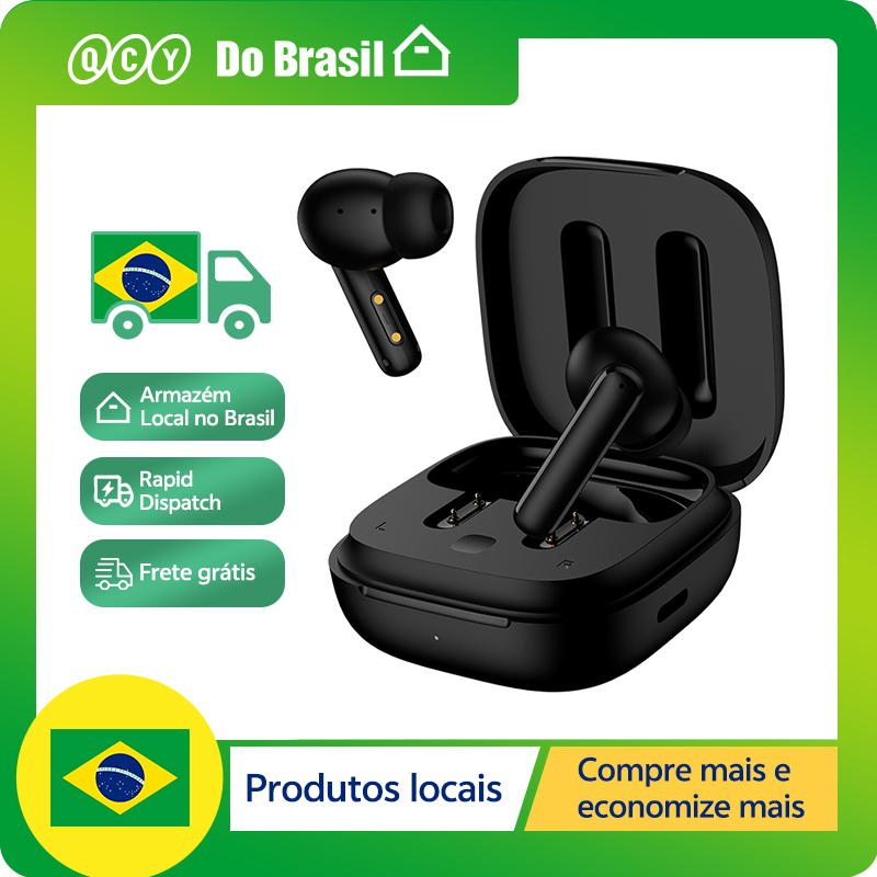 QCY-T13 ANC Fone de Ouvido Bluetooth 5.3 TWS
