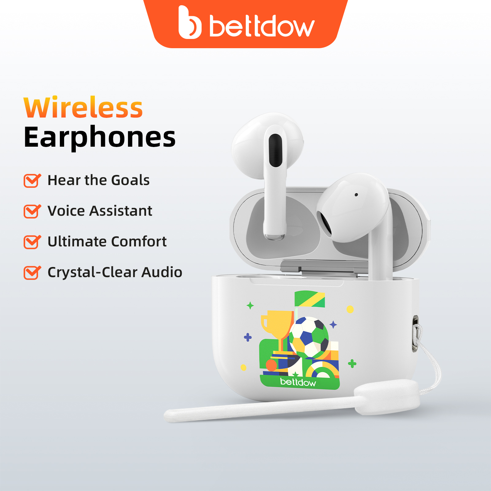 Bettdow Fone de Ouvido Bluetooth 5.3