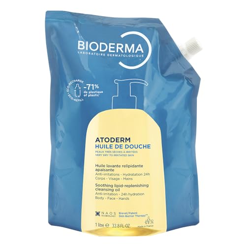 Bioderma Atoderm Óleo de Banho Higiene Hidratante 1L Refil
