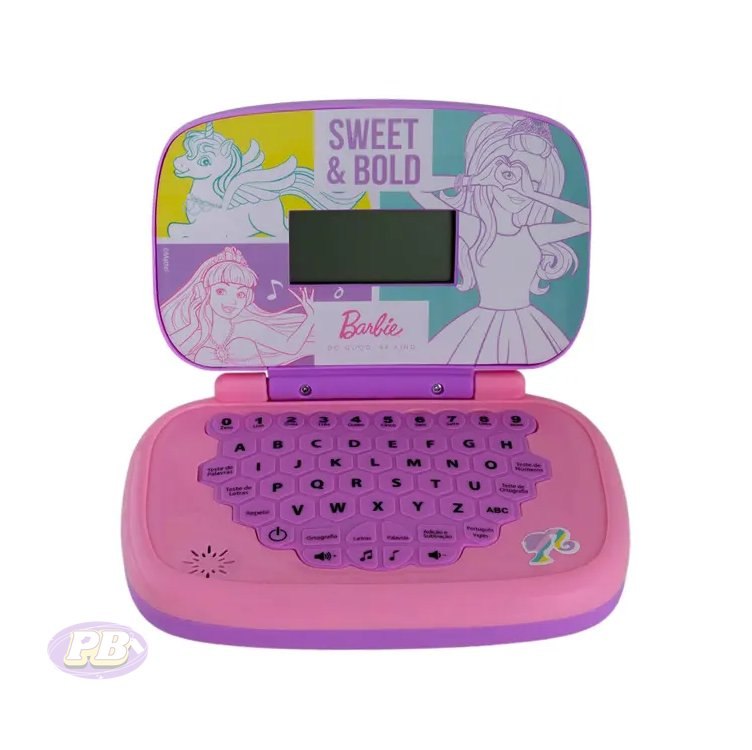 Laptop Infantil Barbie Musical - Candide