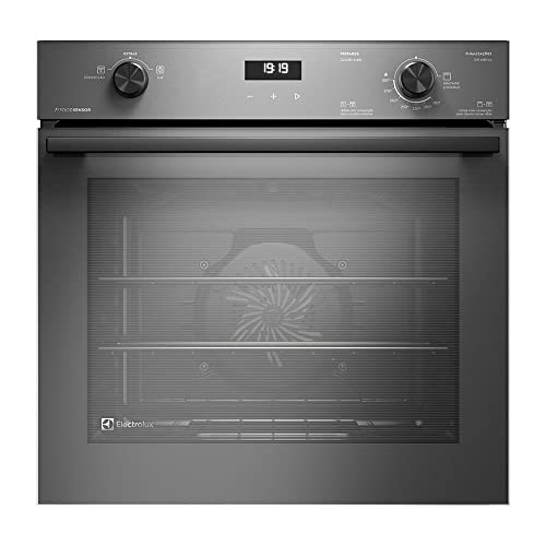Forno a Gás de Embutir Electrolux 80L Cinza Experience FoodSensor OE8GF 220V