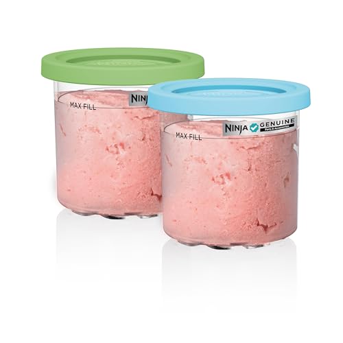 Ninja Creami Kit com 2 Potes de 473 ml com Tampas de Armazenamento