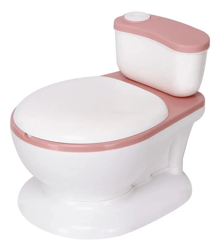 Penico infantil Ohana Baby Troninho Rosa Lisa