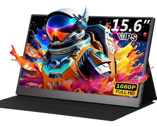 Monitor Gamer Portátil 15.6 1080p FHD IPS HDMI USB
