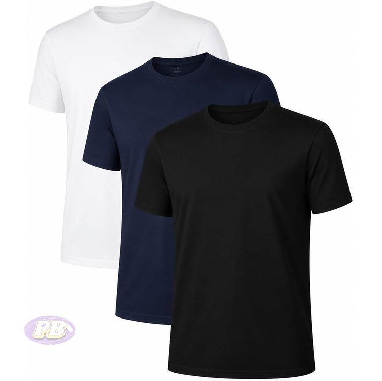 Kit 3 Camisetas Masculinas Polo Wear Algodão