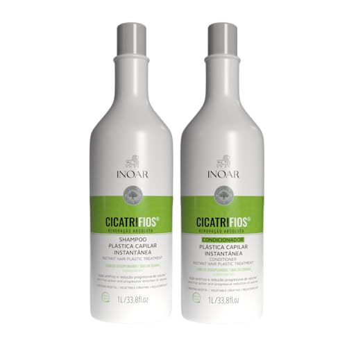 Inoar Kit CicatriFios Plástica Capilar Shampoo e Condicionador 2x1L