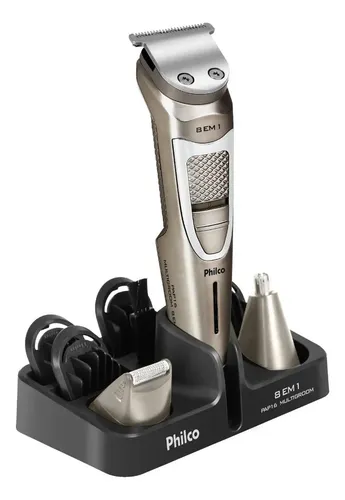 Aparador de Pelos Philco Multigroom 8 em 1 PAP16